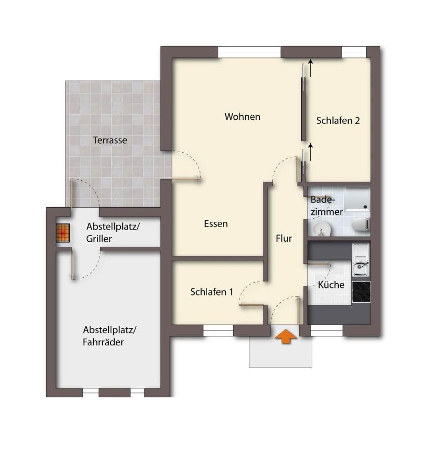 Bootsmann Villa Dornumersiel Buitenkant foto